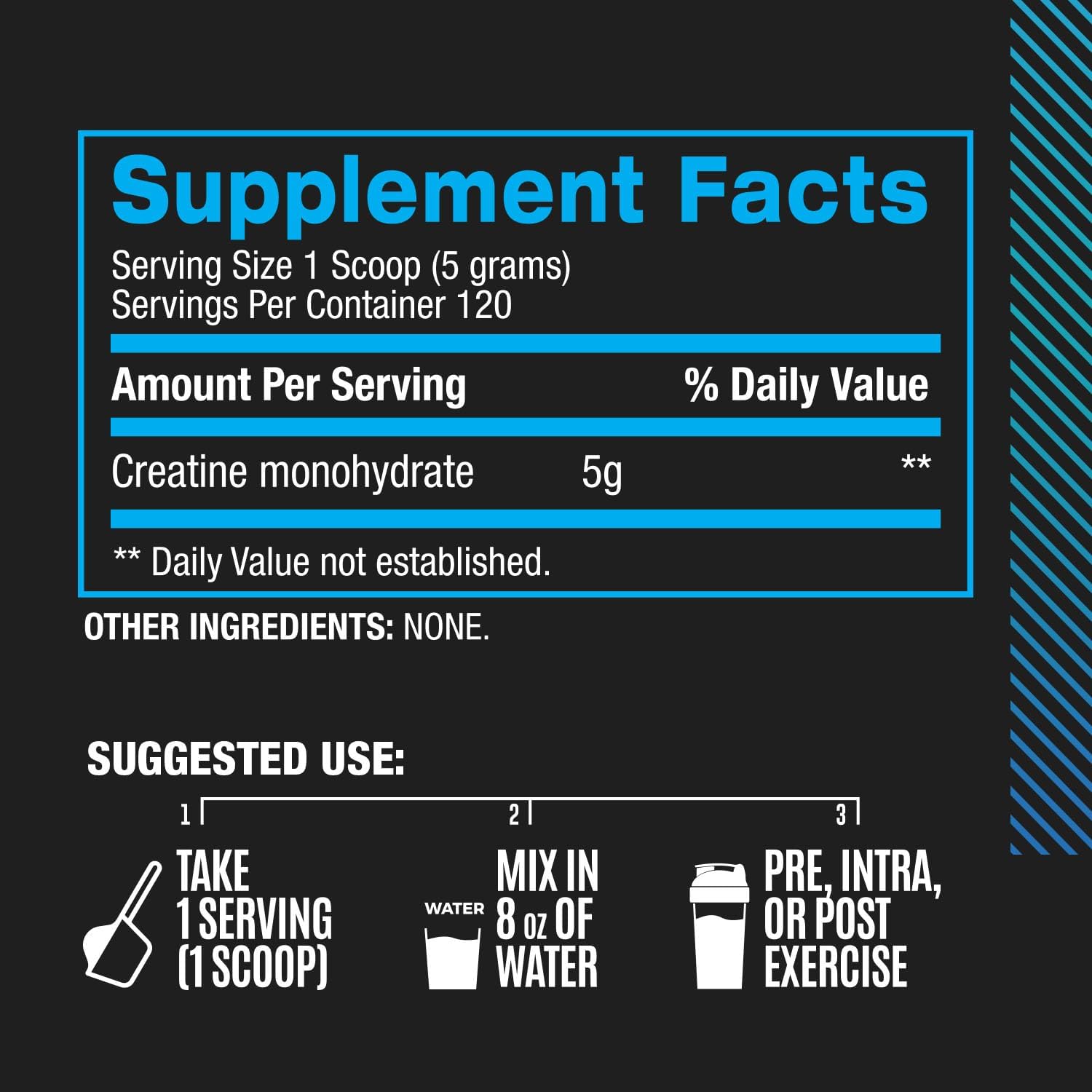 BPI Sports Micronized Creatine 100% Pure Creatine - Better Absorption - Unflavored 600g