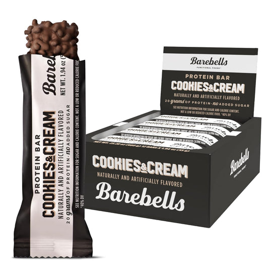 Barebells Protein Bar Cookies & Cream 20g Protein No Added Sugar 55g