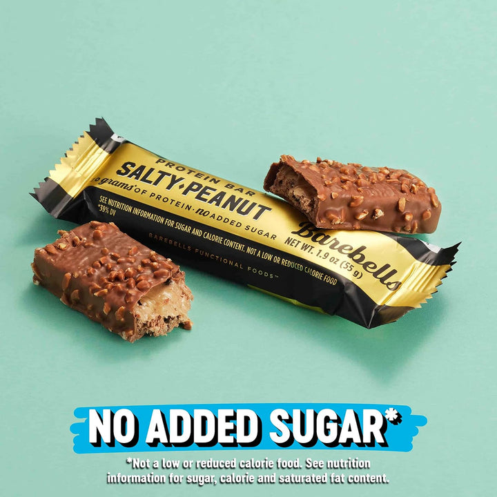 Barebells Protein Bar Salty Peanut 20g Protein No Added Sugar 55g