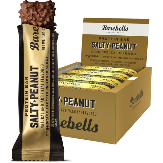 Barebells Protein Bar Salty Peanut 20g Protein No Added Sugar 55g