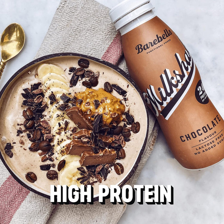 Barebells Protein Shake Chocolate Milkshake No Added Sugar Lactose Free 330ml