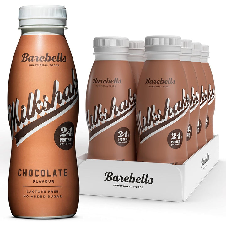 Barebells Protein Shake Chocolate Milkshake No Added Sugar Lactose Free 330ml