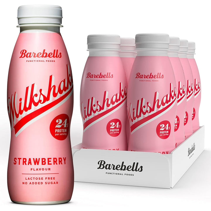 Barebells Protein Shake Strawberry No Added Sugar Lactose Free 330ml