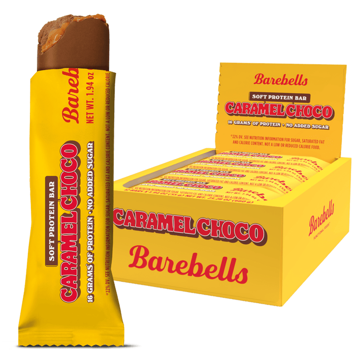 Barebells Soft Protein Bar Caramel Choco 16g Protein No Added Sugar 55g