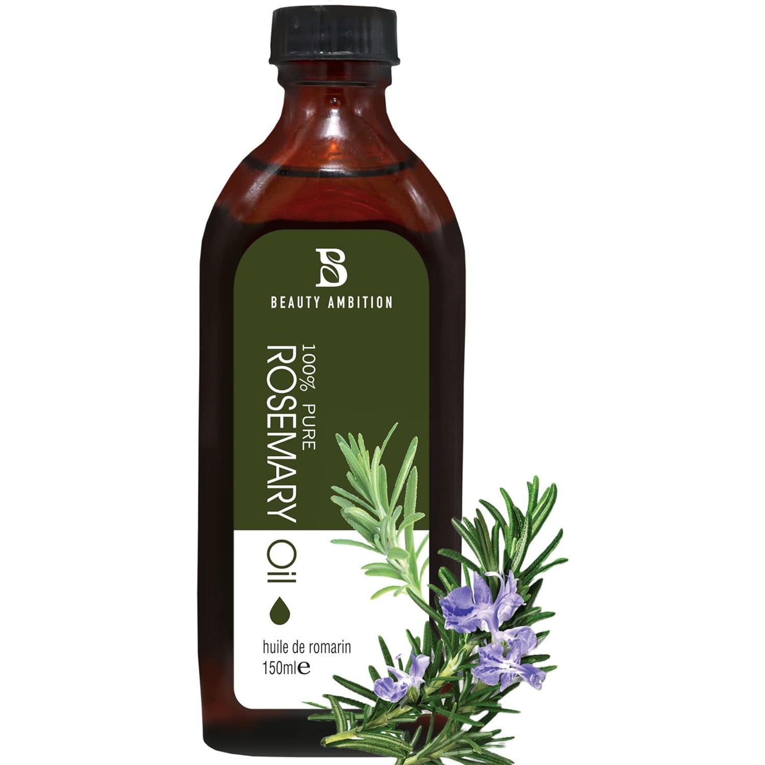 Beauty Ambition Rosemary Oil 100% Natural and Herbal 150ml