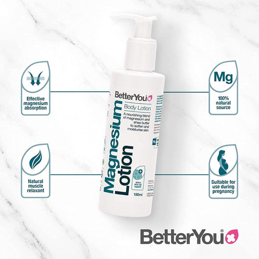 Better You Magnesium Body Lotion 180ml