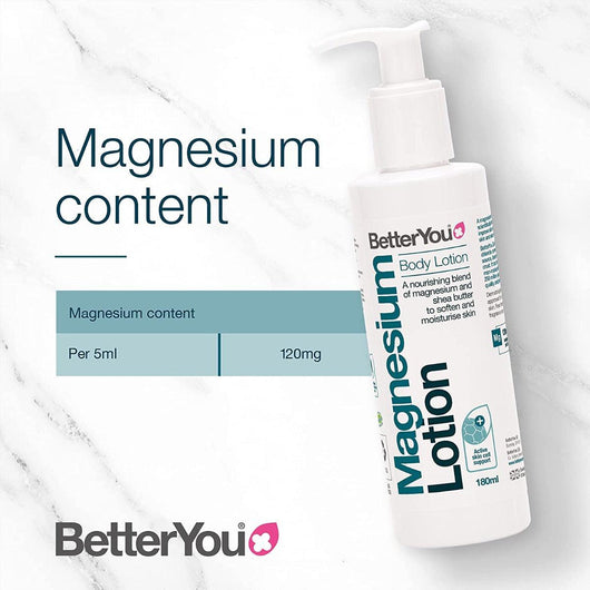 Better You Magnesium Body Lotion 180ml