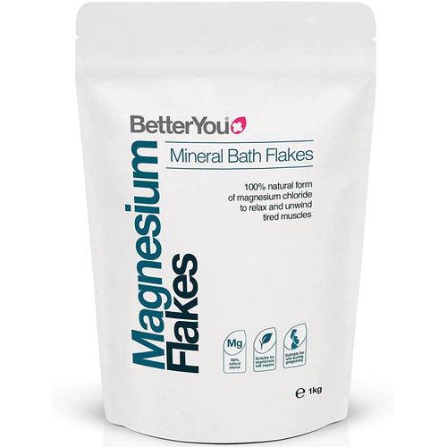 Better You Magnesium Mineral Bath Flakes For Muscles and Joints 1 KG