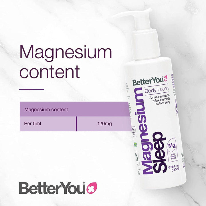 Better You Magnesium Sleep Body Lotion 180ml