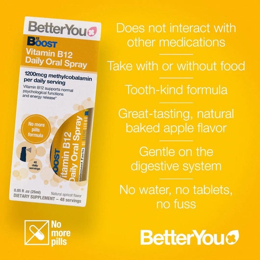 BetterYou Boost B12 Oral Spray 25ml