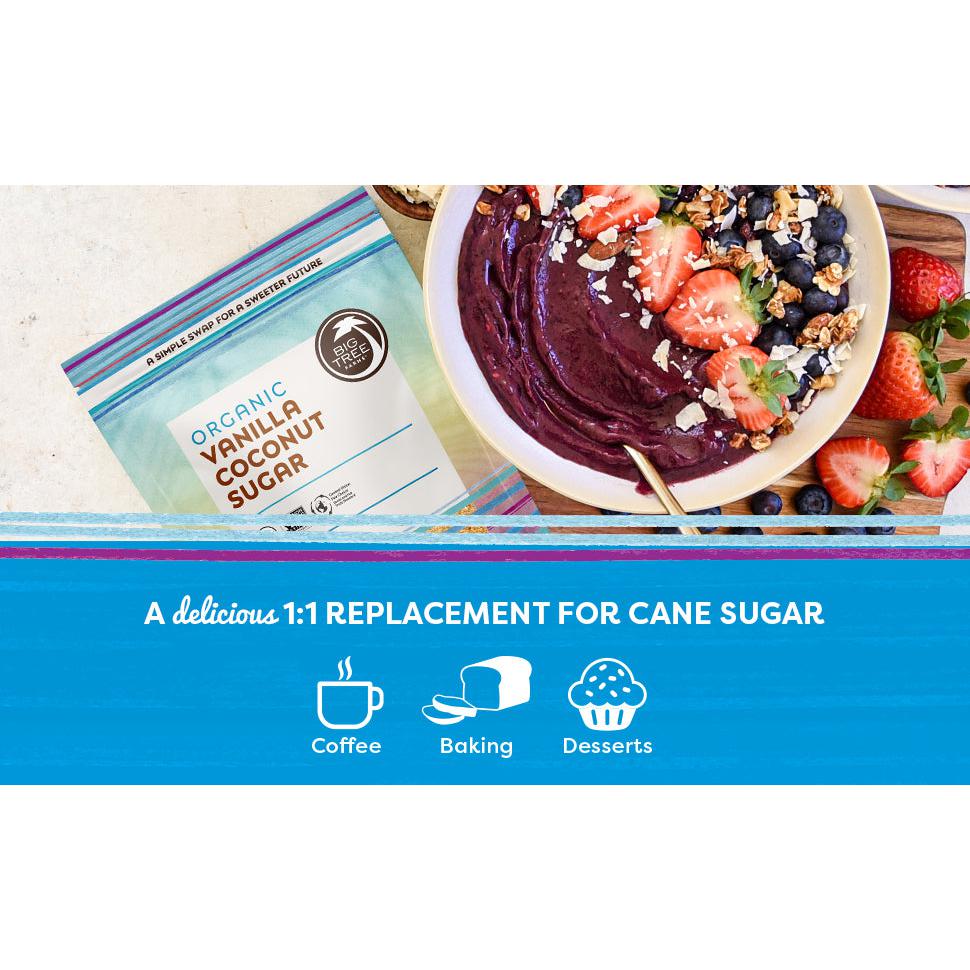 Big Tree Farms Organic Vanilla Coconut Sugar 396g