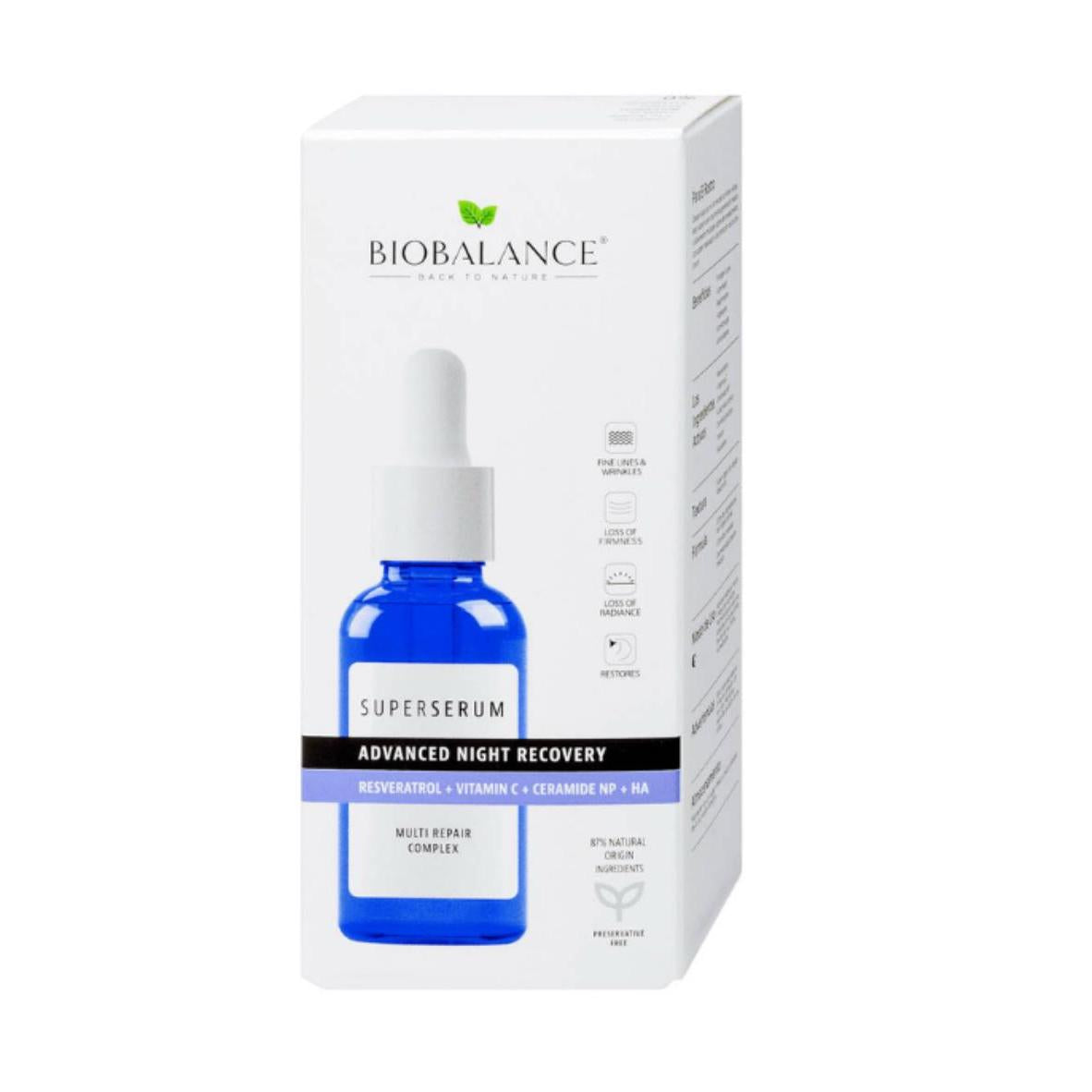 Bio Balance Advance Night Recovery Super Serum 30ml