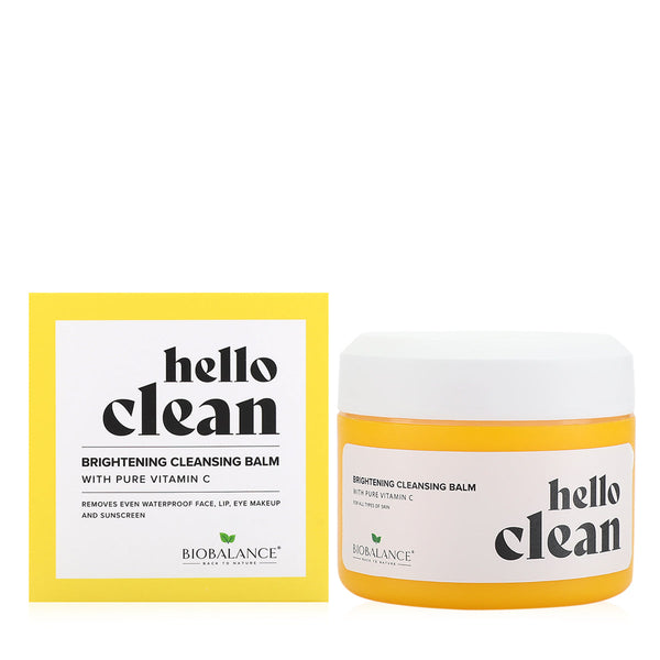 Bio Balance Hello Clean Cleansing Balm Brightening With Pure Vitamin C 100ml