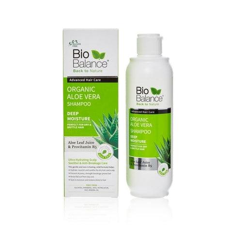 Bio Balance Organic Aloe Vera Shampoo For Dry & Brittle Hair No Sulfates No Parabens No Minerals 330