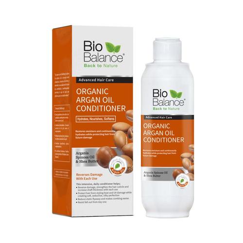 Bio Balance Organic Argan Oil & Chia Butter Conditioner Damage Repair No Sulfates No Parabens No Min