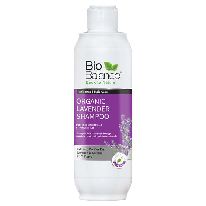 Bio Balance Organic Lavender Shampoo All Hair Types No Sulfates No Parabens No Minerals 330ml