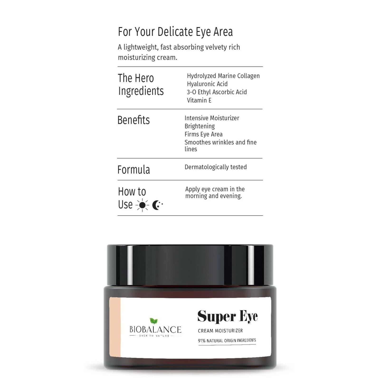 Bio Balance Super Eye Cream 20ml