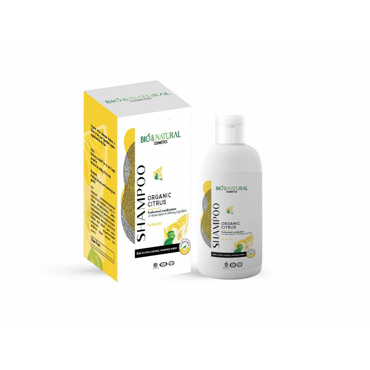 Bio & Natural Shampoo Organic Citrus for oily hair 400ml