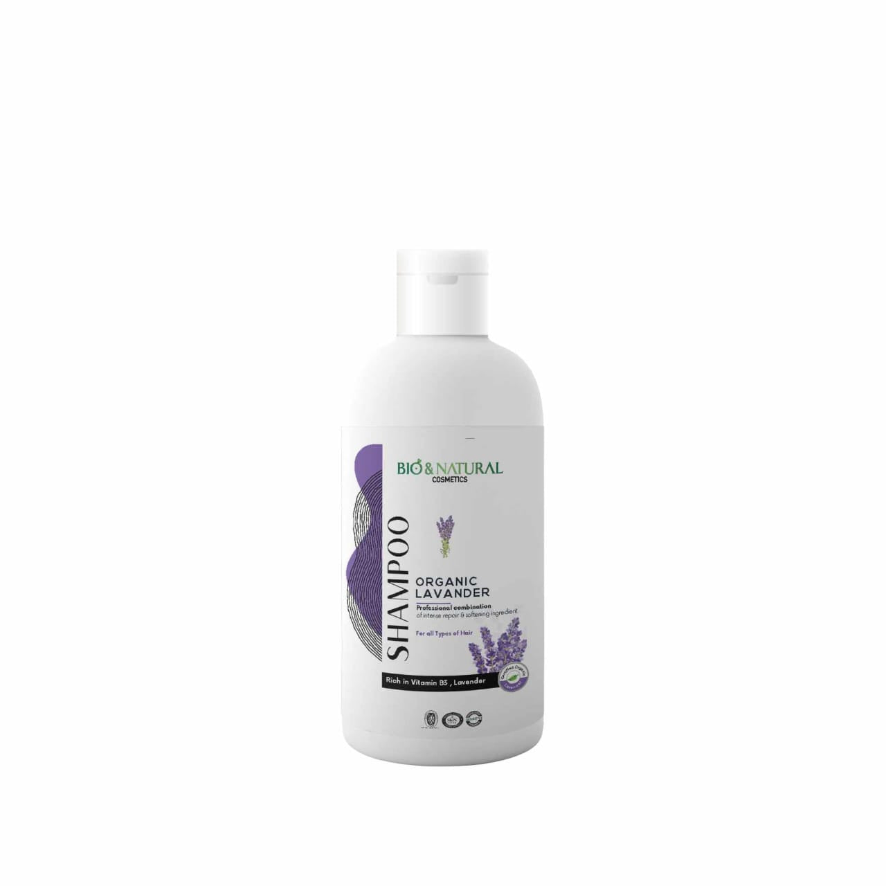 Bio & Natural Shampoo Organic Lavender for All Hair Types 400ml