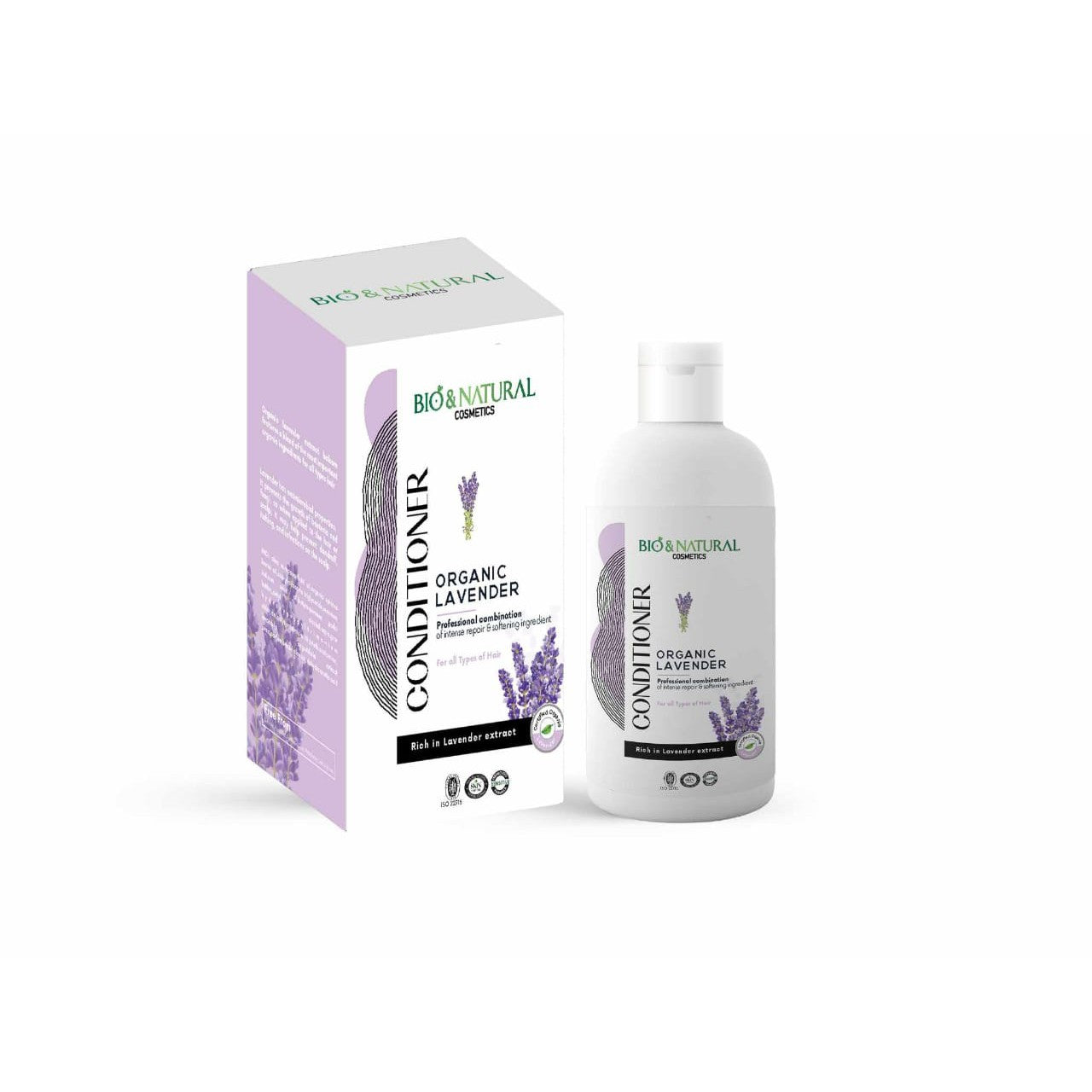 Bio & Natural Shampoo Organic Lavender for All Hair Types 400ml