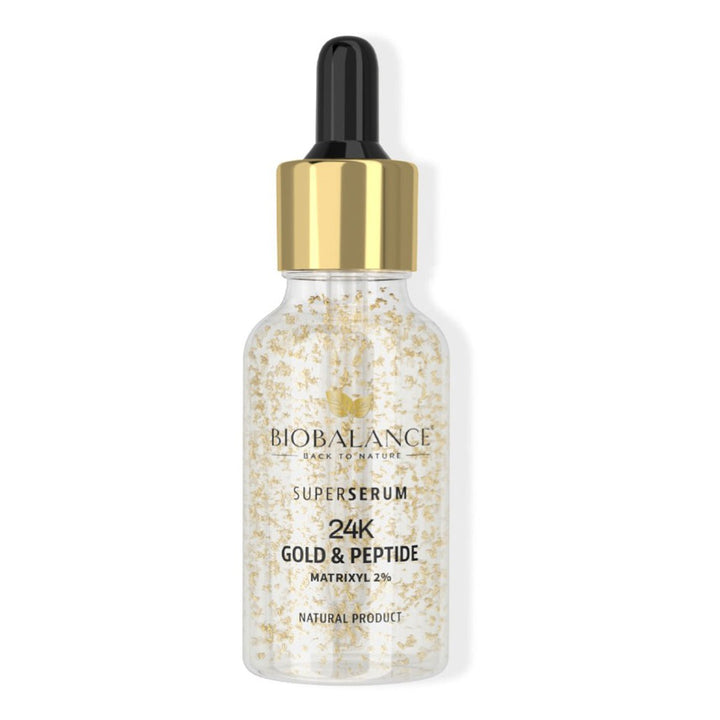 BioBalance 24K GOLD& PEPTIDE SERUM 30ml