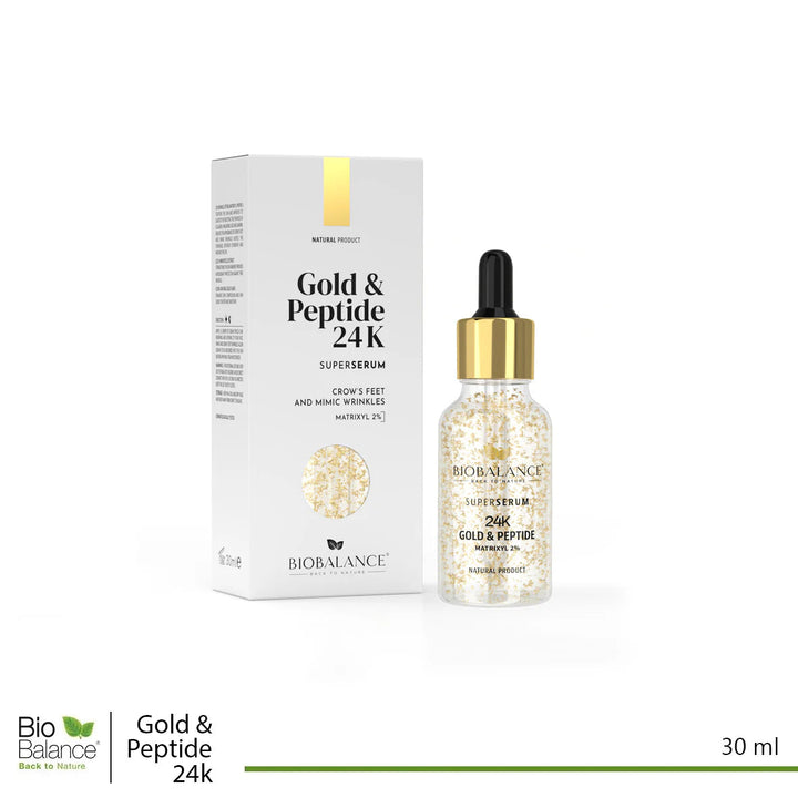 BioBalance 24K GOLD& PEPTIDE SERUM 30ml