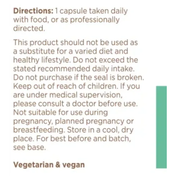 BioCare Celery Seed 30 Vegetable Capsules