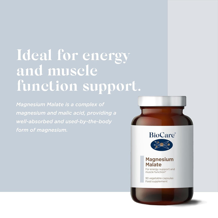 BioCare Magnesium Malate 90 Capsules