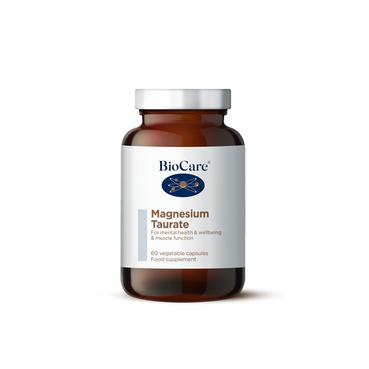 BioCare Magnesium Taurate 60 Capsules Vegan