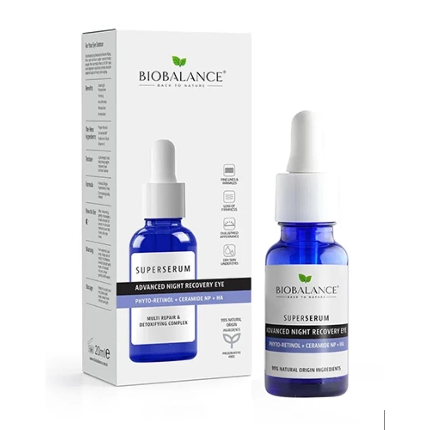 Biobalance Advance Night Recovery Eye Super Serum 20ml