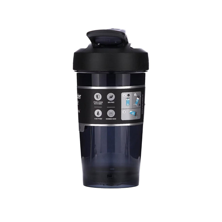 Blender Bottle STRADA Steel Black 24oz 710ml