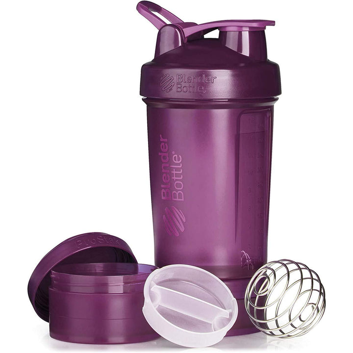 Blender Bottle Shaker ProStack Plum 651ml - Purple