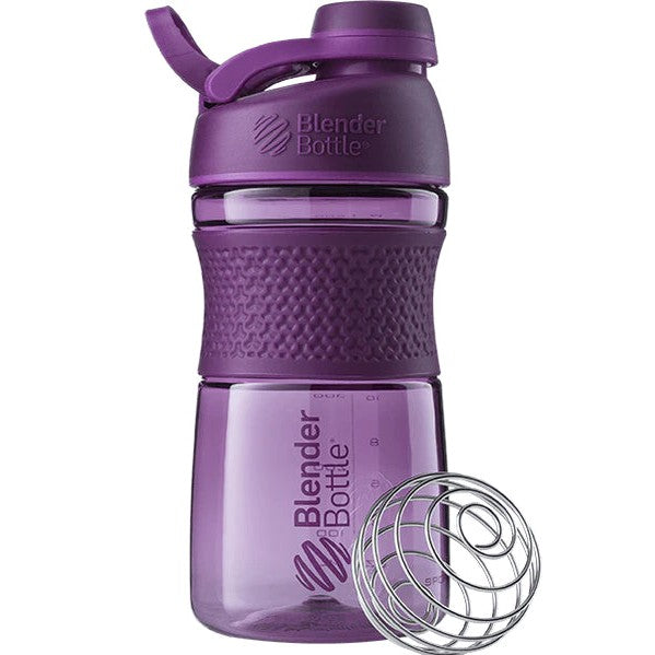 Blender Bottle Shaker SportMixer Plum Purple Color 20oz 591 ml