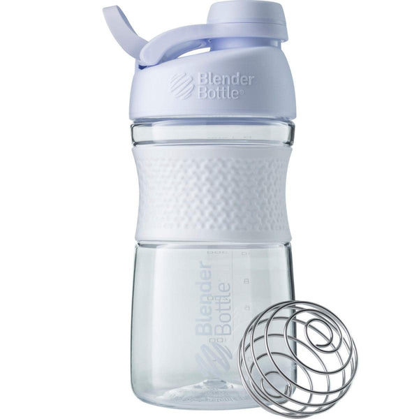 Blender Bottle Shaker SportsMixer White 17oz 500ml