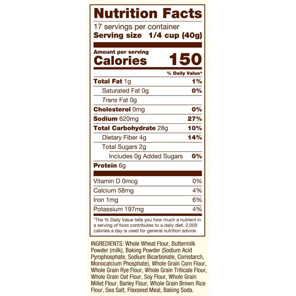 Bob's Red Mill 10 Grain Pancake & Waffle Mix 680g