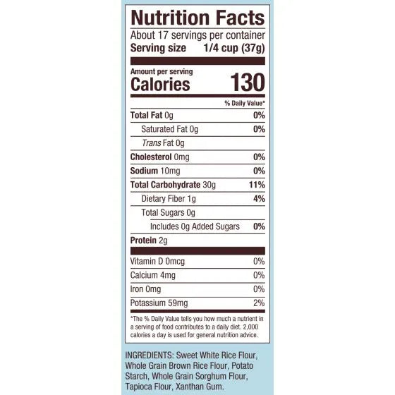 Bob's Red Mill Gluten Free 1-to-1 Baking Flour Vegan 1.24kg