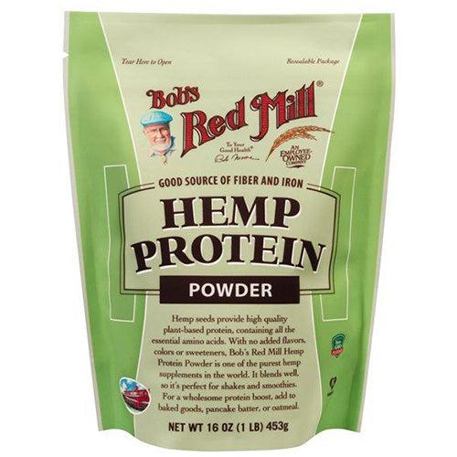 Bob's Red Mill Hemp Protein Powder Keto Friendly Vegan Non-GMO 453g