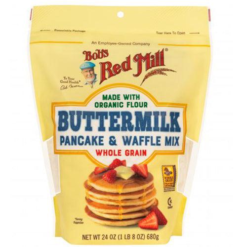Bob's Red Mill Organic Buttermilk Pancake & Waffle Mix 680g