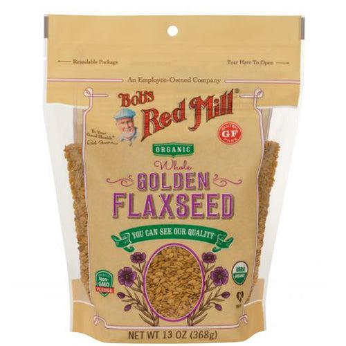 Bob's Red Mill Organic Golden Flaxseeds Gluten Free Vegan Non-GMO 368g