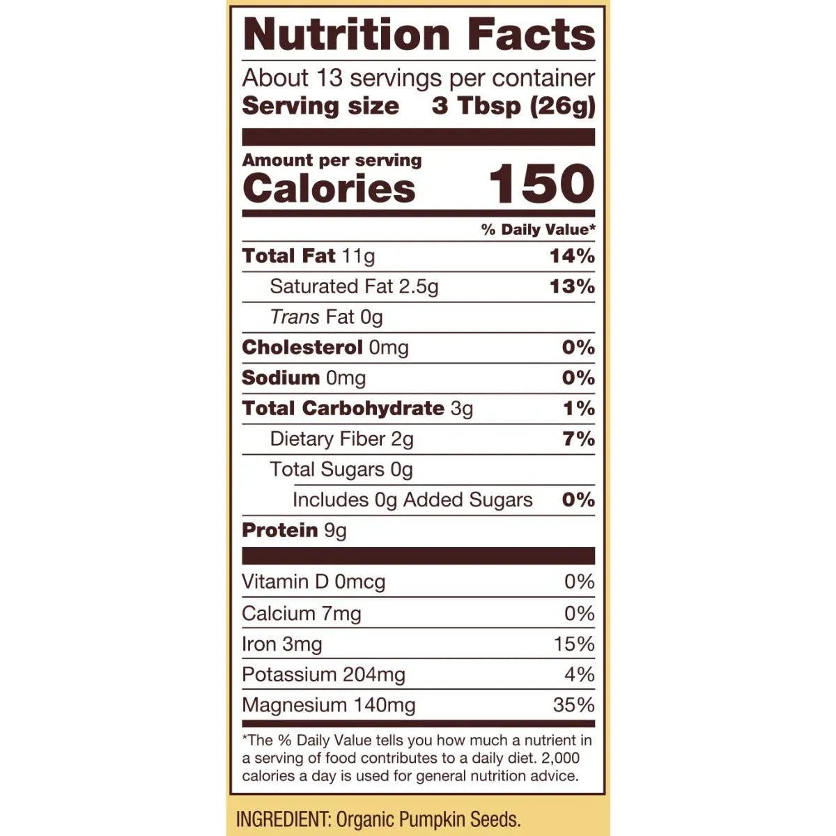 Bob's Red Mill Organic Pumpkin Seeds Keto Friendly Vegan Non-GMO 340g