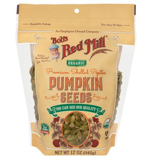 Bob's Red Mill Organic Pumpkin Seeds Keto Friendly Vegan Non-GMO 340g