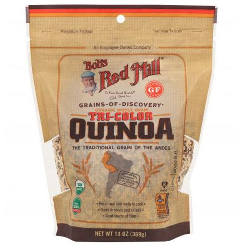 Bob's Red Mill Organic Tricolor Quinoa Grain Gluten Free Vegan 369g