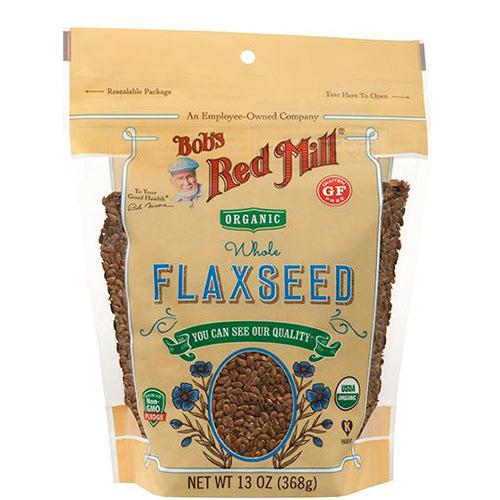 Bob's Red Mill Organic Whole Brown Flaxseeds Gluten Free 368g