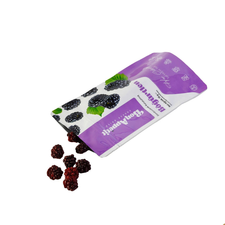 BonAppétit Freeze Dried Blackberry 100% Natural Gluten Free Vegan 15g