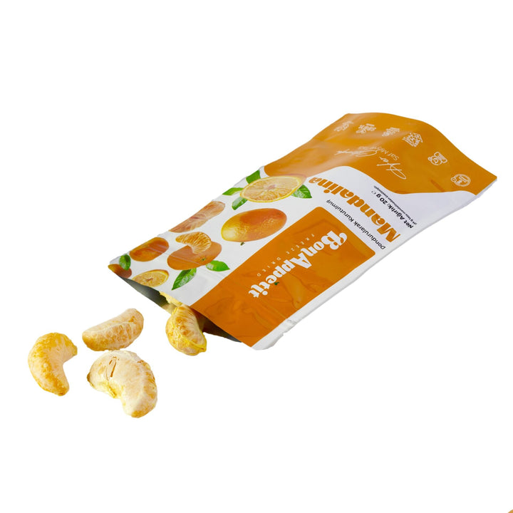 BonAppétit Freeze Dried Mandarin 100% Natural Gluten Free Vegan 20g