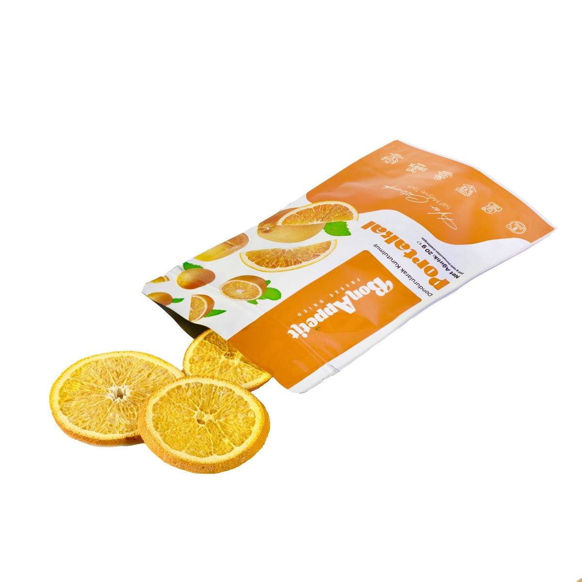 BonAppétit Freeze Dried Orange 100% Natural Gluten Free Vegan 20g