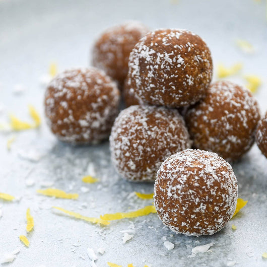 Boost Ball Protein Bites 10g Protein Lemon Drizzle Cake Bites Vegan 45g