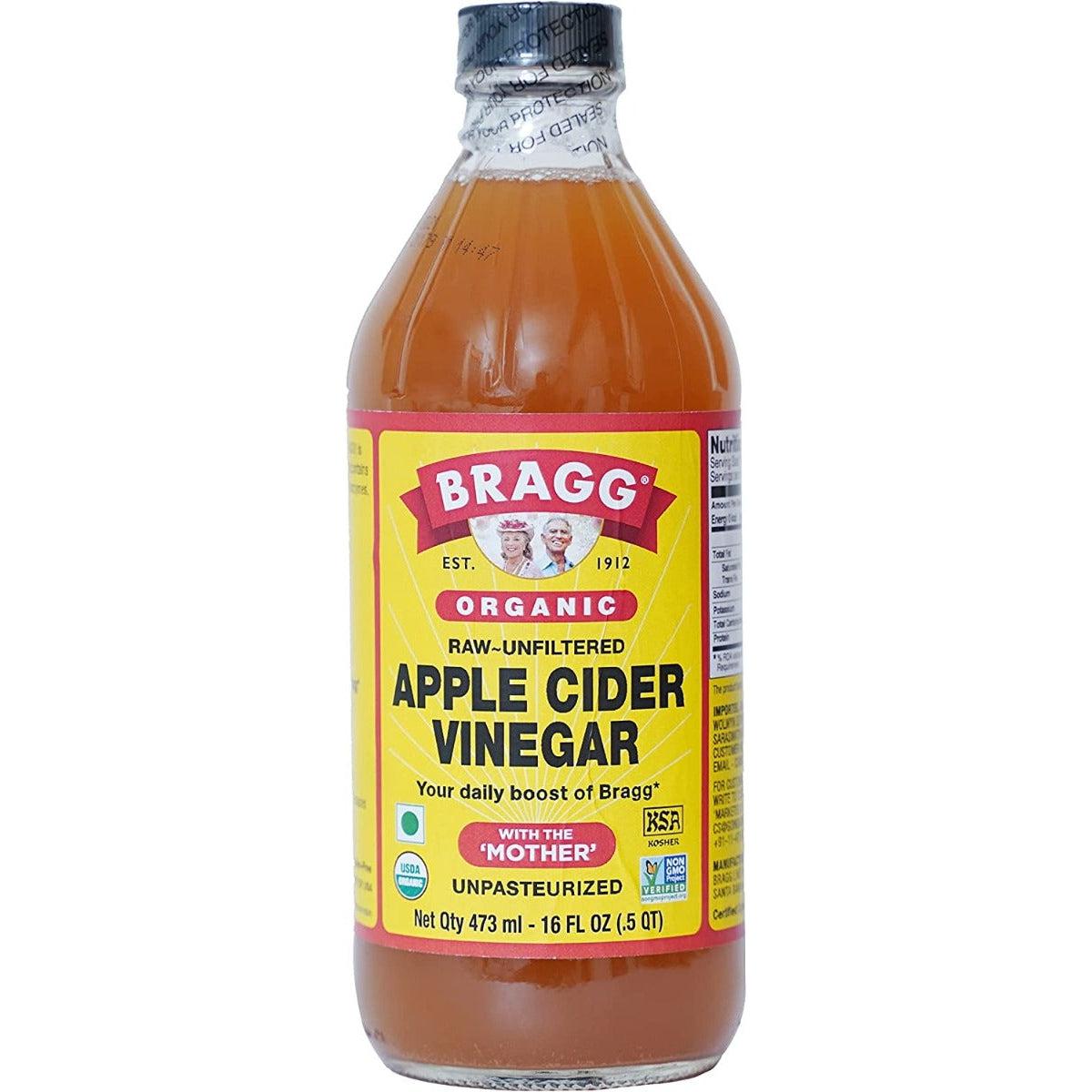Bragg Organic Apple Cider Vinegar With The Mother 473ml
