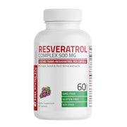 Bronson Resveratrol Complex 500mg Standardized Trans-Resveratrol 60 Capsules