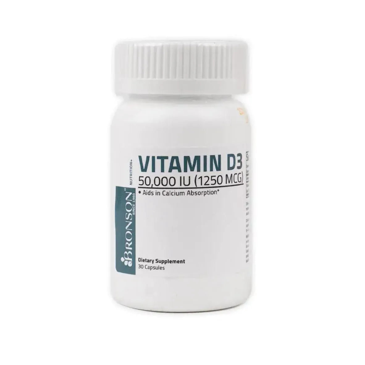 Bronson Vitamin D3 50000 IU 30capsules